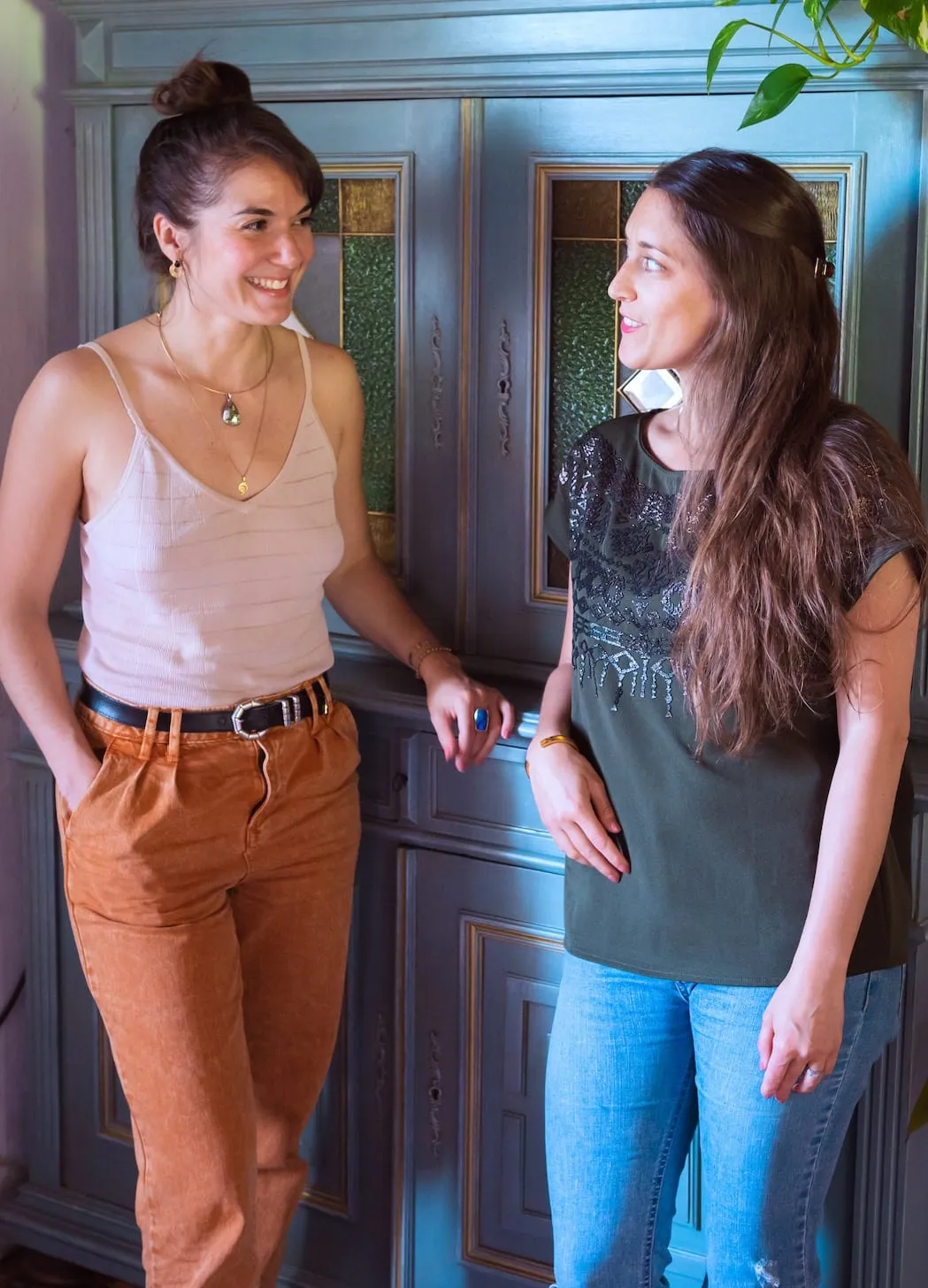 Ludivine Morin et Susana d’Arcambel qui discutent