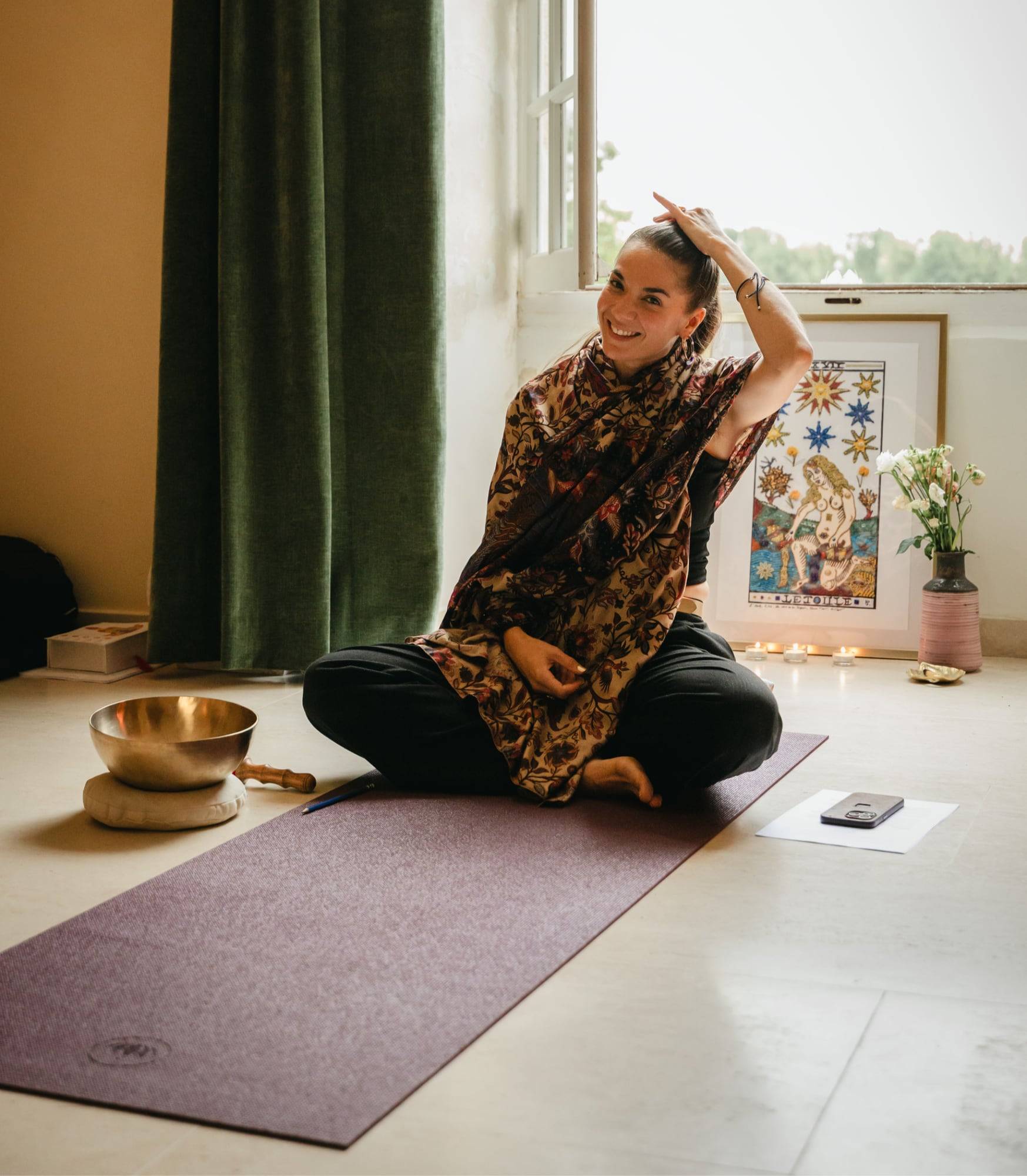 Atelier de yoga en Dordogne