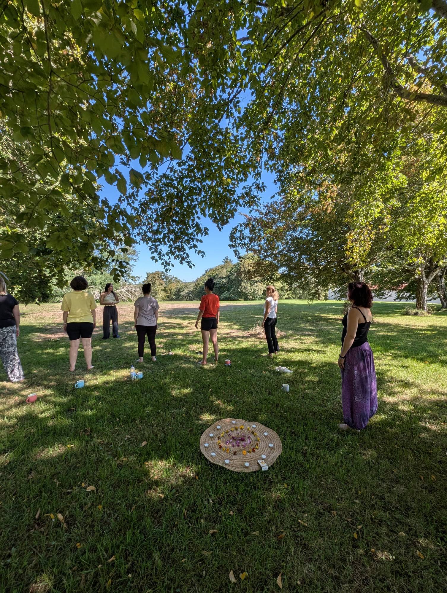 Yoga au Château de Gandillac